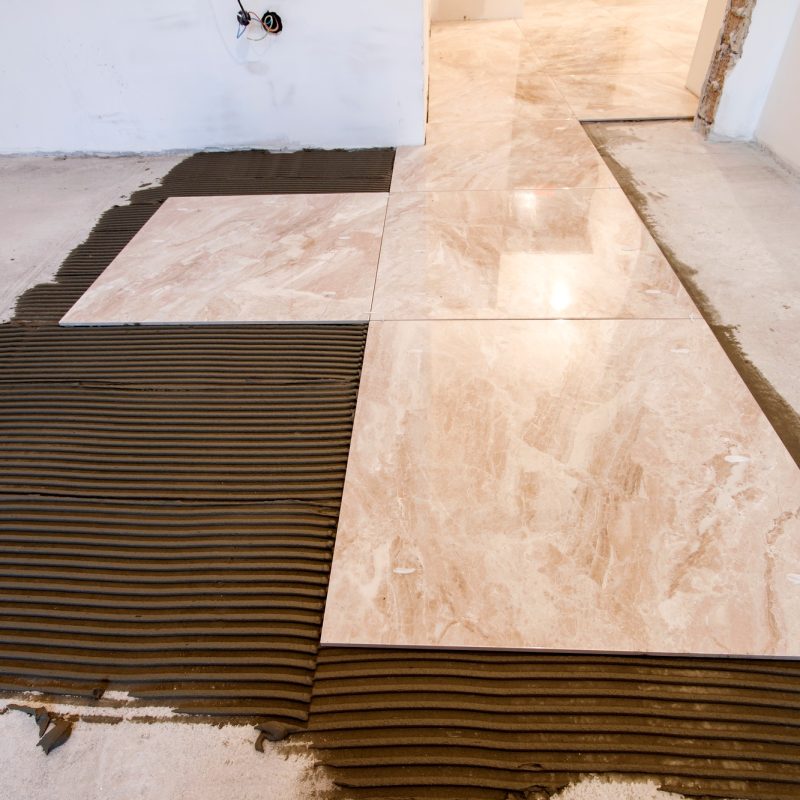Ceramic tiles. Floor tiles installation. Home improvement, renovation – ceramic tile floor Ceramic tiles. Floor tiles installation. Home improvement, renovation - ceramic tile floor